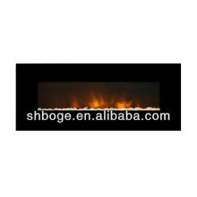 standard good quality home wall pebble decoration electric fireplace